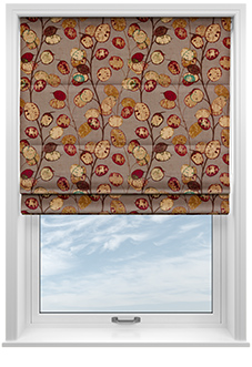 Honesty, Cerise - Roman Blind